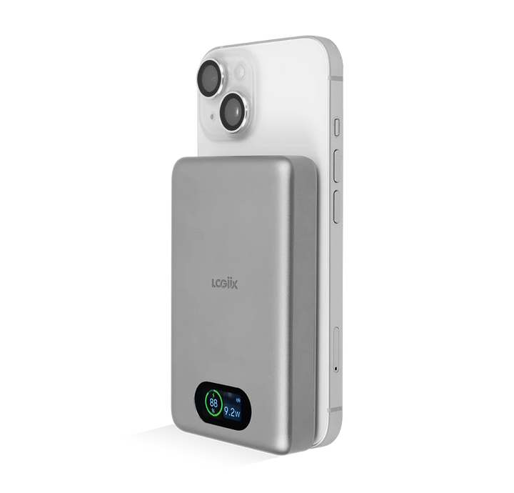 LOGiiX | Piston Power 10000 mAh Pro LED 15W - Graphite Grey | LGX-13925