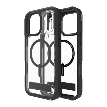 ZAGG | Graphene Rainier Snap Kickstand iPhone 17 Pro Max Case - Black | 702319159