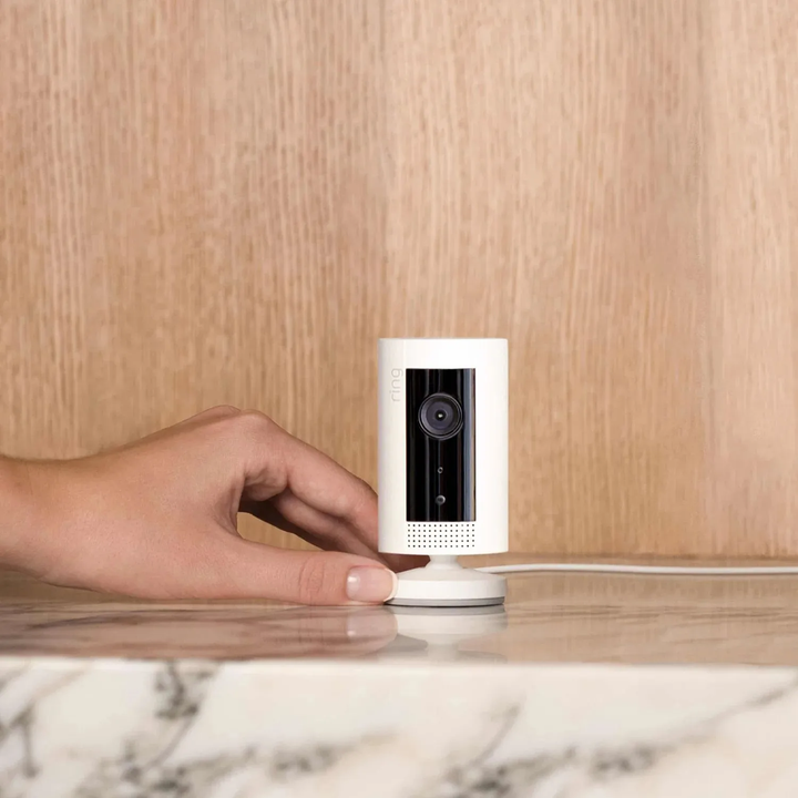 Ring | Indoor Camera - White | RING-8SN1S9-WFC0