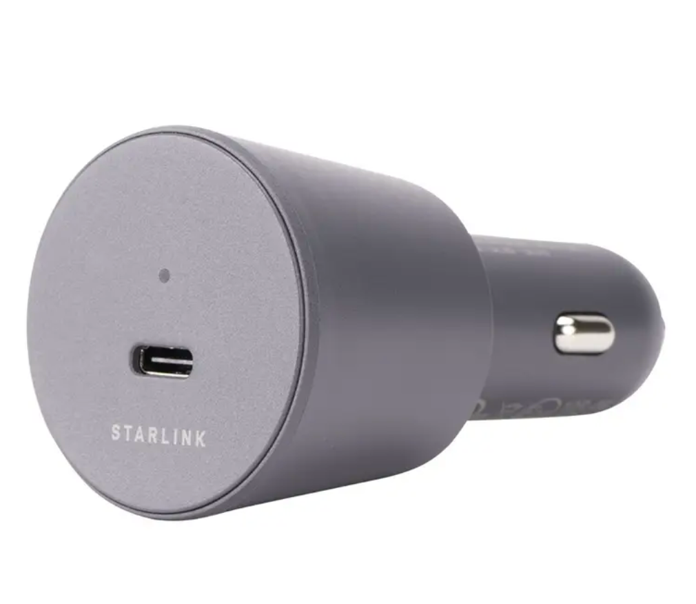 Starlink | Car Adapter with USB-C Cable for Starlink Mini 5M | 02756001-503