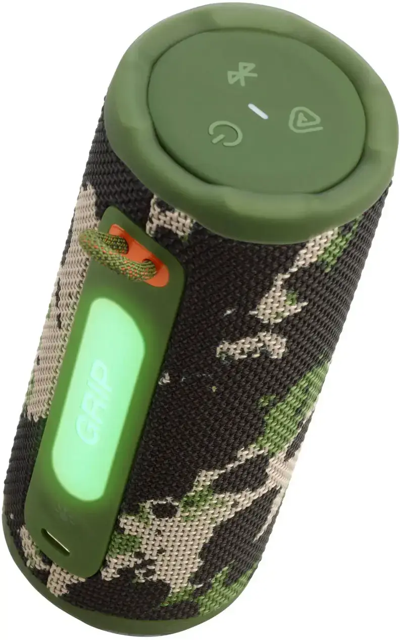 JBL | Grip Waterproof Bluetooth Wireless Speaker - Squad | JBLGRIPSQUADAM