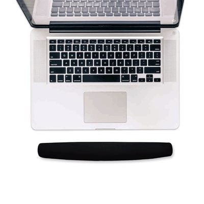 Nu-Tone | Anti-Slip Wrist Rest Pad Black Silicone Dimensions : 17.3 x 2.4 x 0.98 - Black | WS200