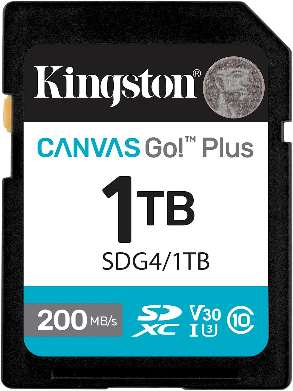 Kingston | Canvas Go Plus 1TB SDXC Gen4 200MB/s C10 | SDG4/1TB