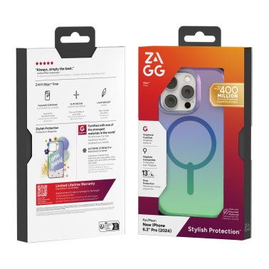 //// ZAGG | Milan Graphene Snap Case iPhone 16 Pro - Raven Feather | 15-13423