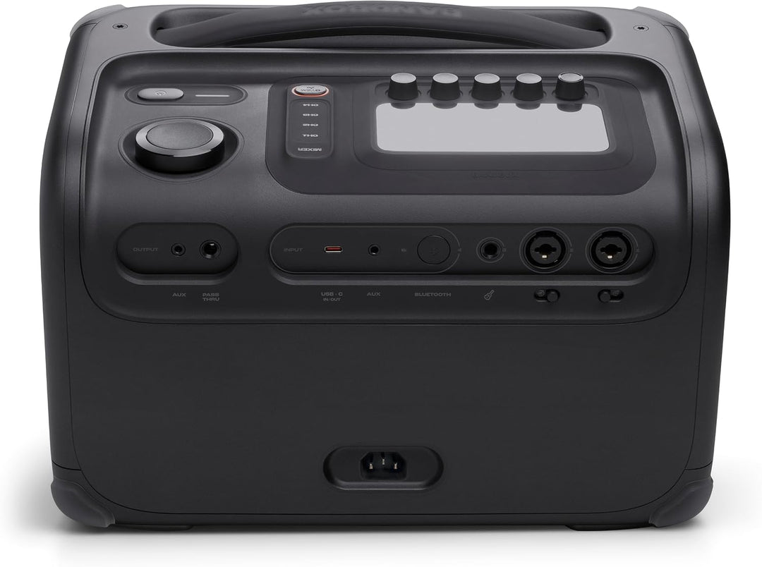 JBL | Bandbox Trio Portable AI Practice Amp & Speaker, Stem AI Separation, Guitar & Mic Effects - Black | JBLBANDBOXTRIOAM