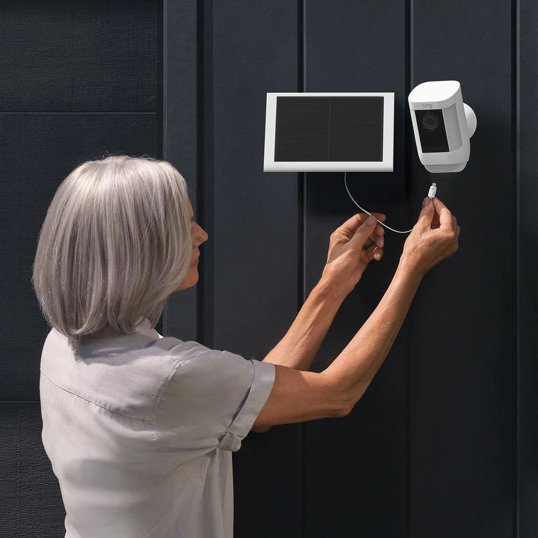 Ring | Solar Panel (4W)- White | B0B289BWC3