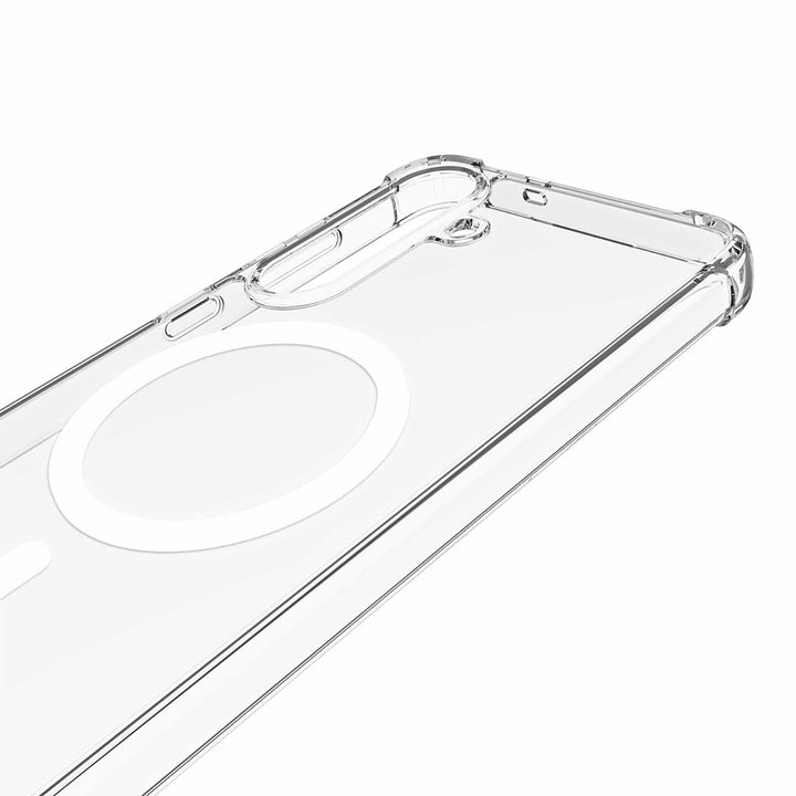 Blu Element | DropZone Rugged Clear w/Magnets Case for Samsung Galaxy S25 FE - Clear | BEDZR25SFE1