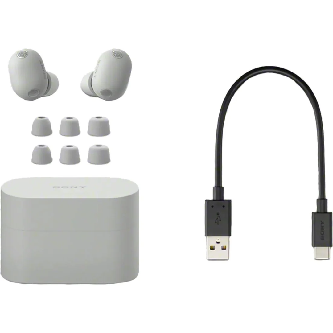 Sony | In-Ear Noise Cancelling True Wireless Earbuds - Silver | WF1000XM6S