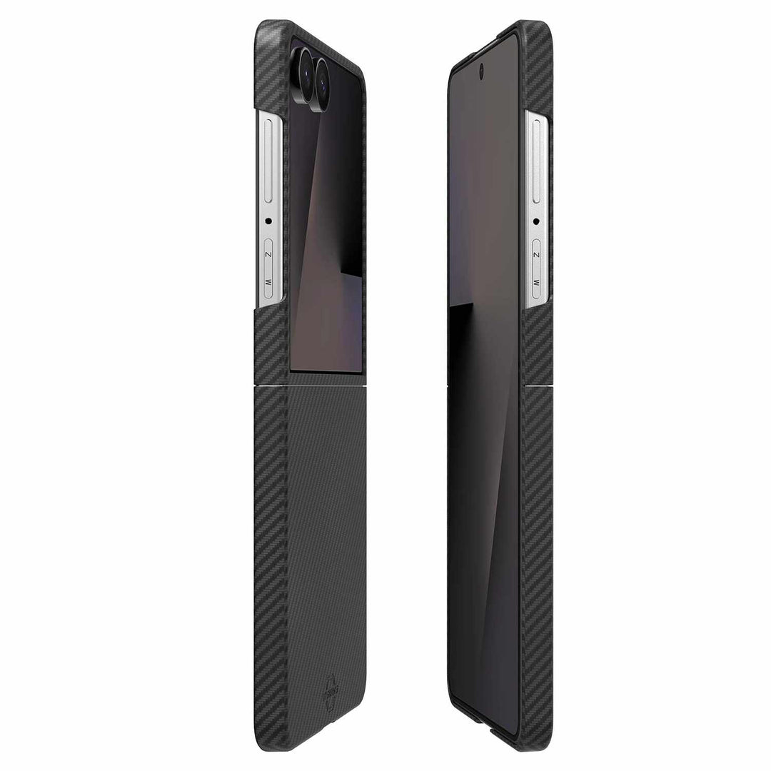 ITSKINS | Supreme Eclipse Stand Case w/Magnets for Galaxy Z Flip 8 | Black