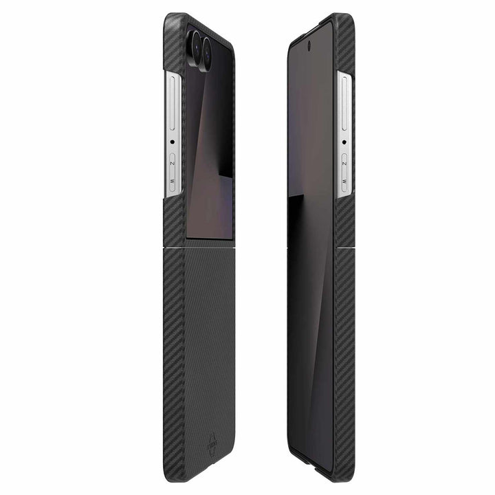 ITSKINS | Supreme Eclipse Stand Case w/Magnets for Galaxy Z Flip 8 | Black