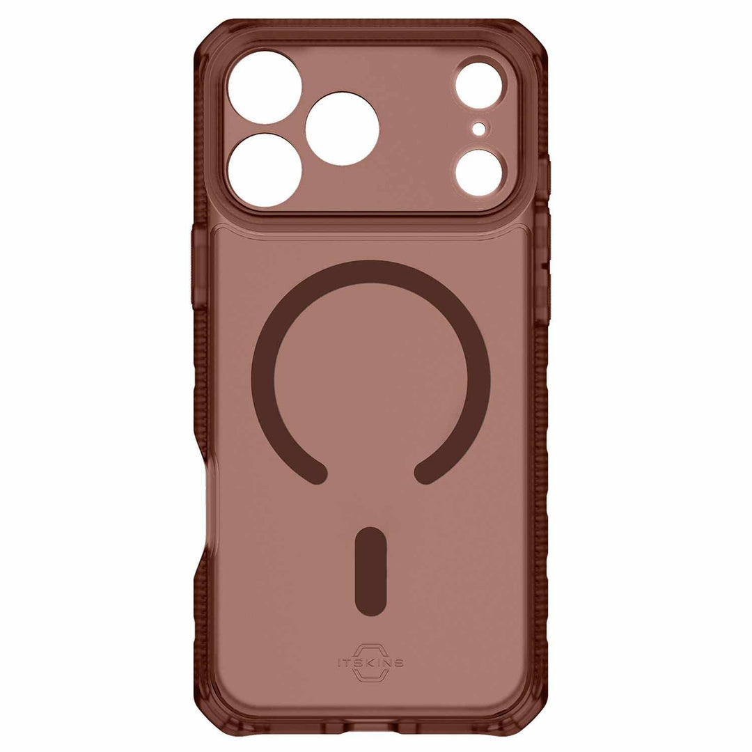 ITSKINS | Hybrid_R Frost MagSafe Case iPhone 17 Pro Max - Mocha | AP7UHMFRTMOCC