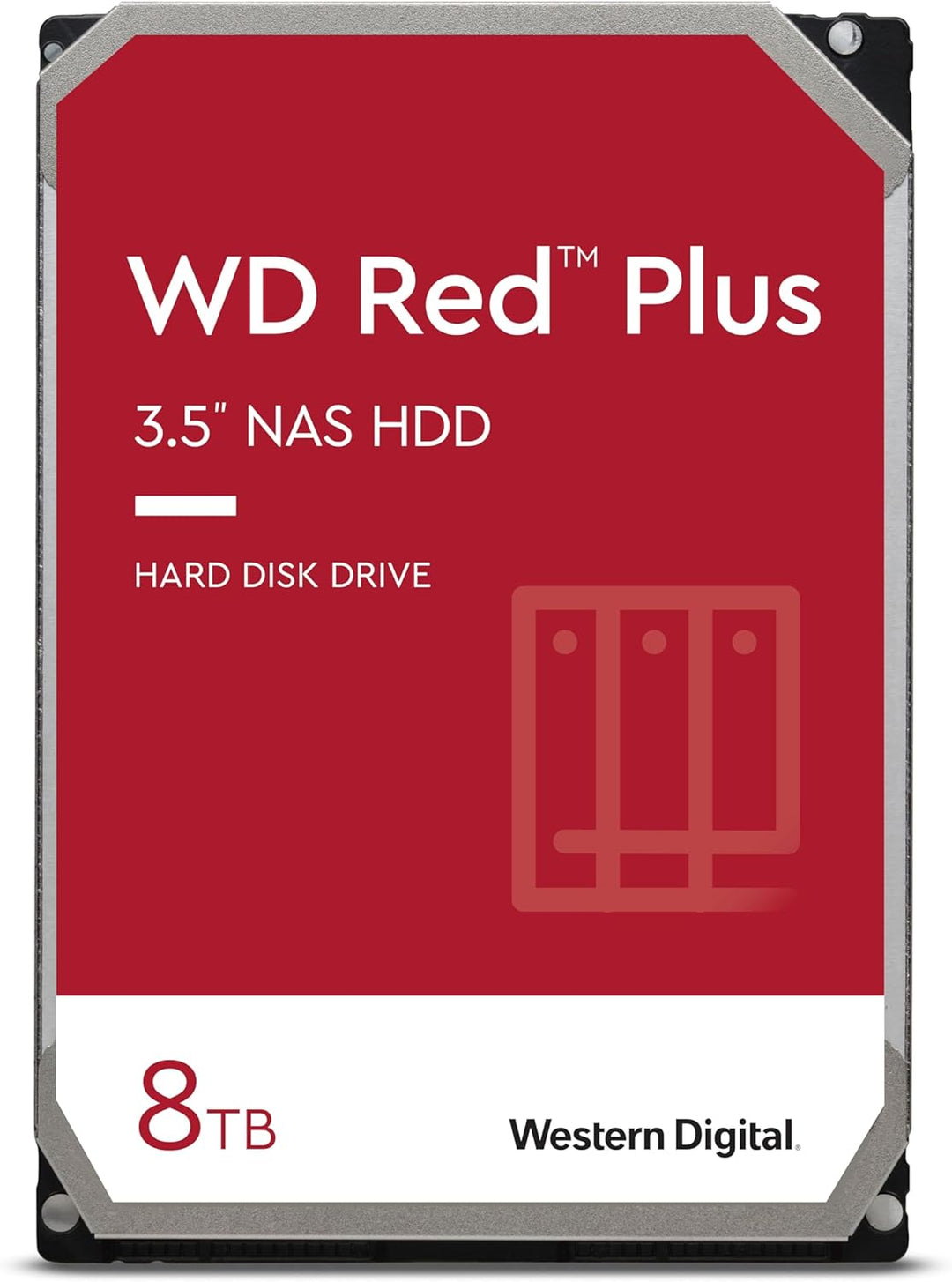 WD | Red 3.5-inch, 8TB, SATA-6Gb/s, 256MB Cache, 5400-RPM, 3 years Limited warranty | WD80EFAX