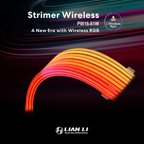 Lian-Li | Strimer Wireless 16-8 12V-2x6 Pin ARGB Cable | PW16-81W