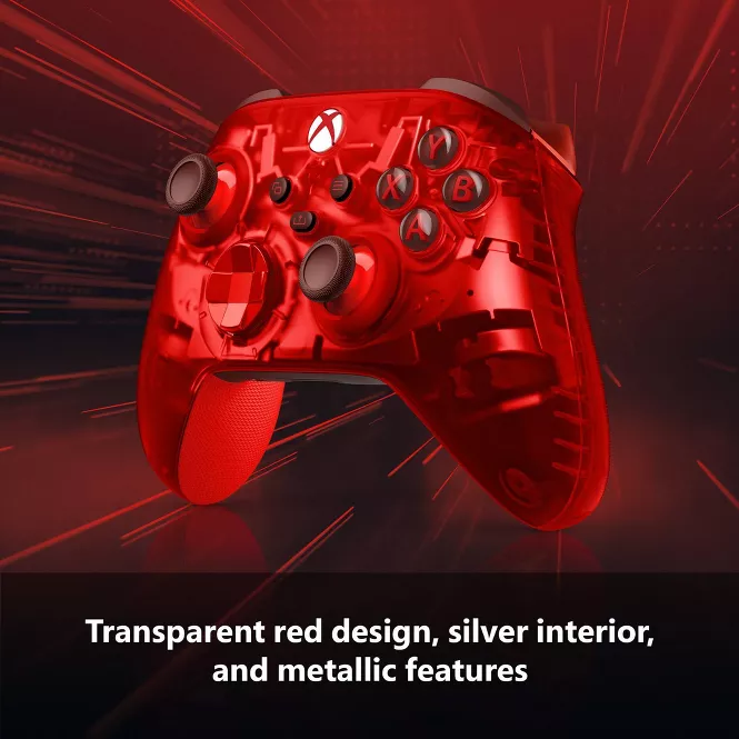 Microsoft | Xbox Wireless Controller for Xbox Series X, Xbox Series S, Xbox One, Windows Devices - Pulse Cipher Special Edition | QAU-00164
