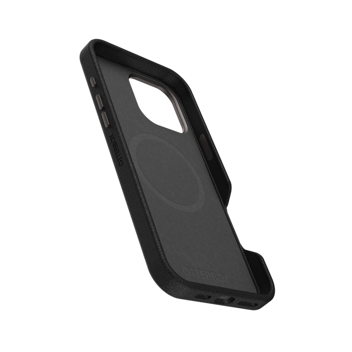 OtterBox | Symmetry Cactus Leather iPhone 16 Pro Max - Noir Ash | 77-96331