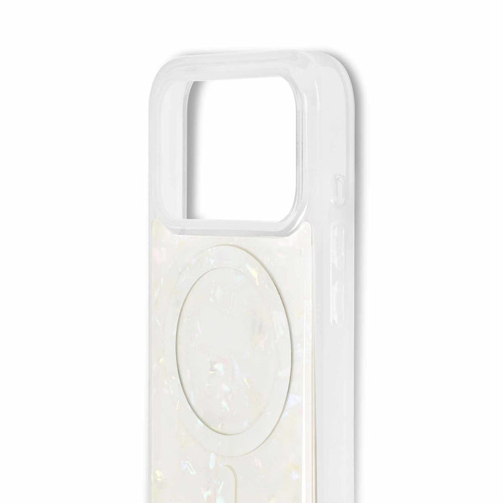 Ideal of Sweden | Pearlised MagSafe Case iPhone 17 Pro Max - White | IDPLCMSI2567P10