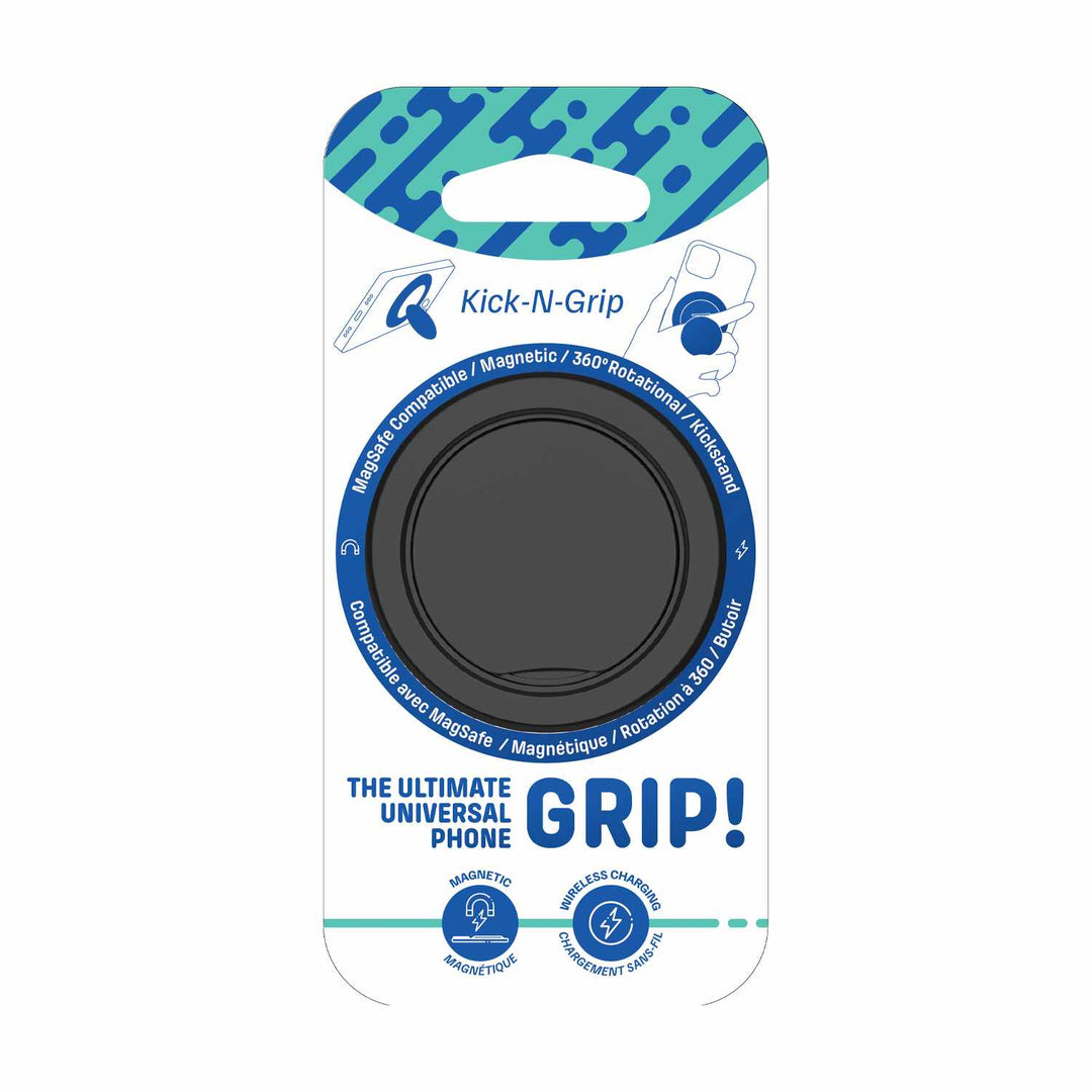 //// Blu Element | Kick-N-Grip Universal & Magsafe Phone Grip Black | 123-0488 PROMO ENDS NED