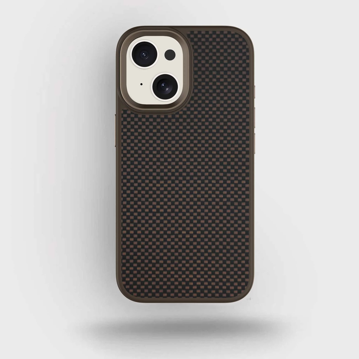 Caseco | Aramid Fiber Weave Pattern iPhone 16e/15/14/13 - Brown | C28B1-55