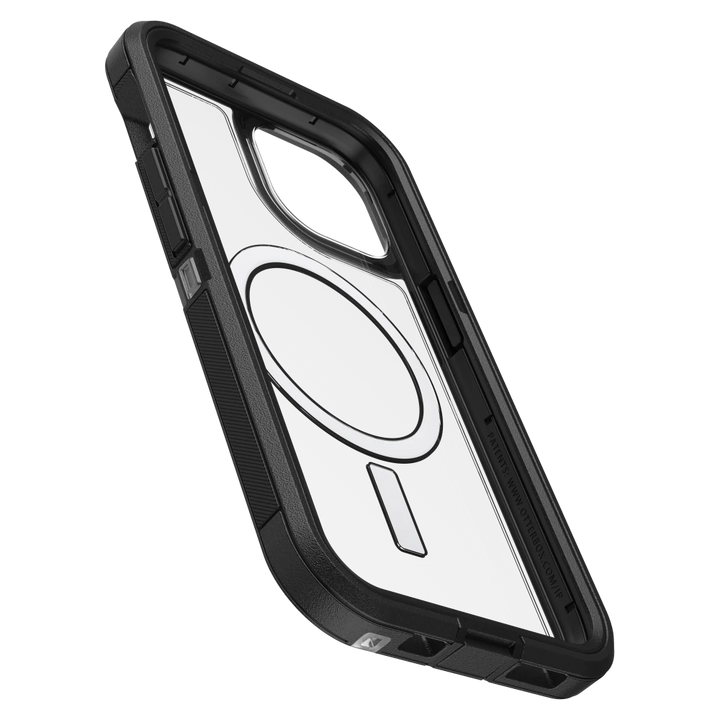 Otterbox | Defender Pro XT Clear w/ MagSafe Series Case iPhone 16e /15 /14 /13 - Black - Dark Side | 77-98196