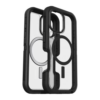 OtterBox | Defender XT Pro w/ MagSafe Series Case iPhone 16 - Clear Black Dark Side | 77-96079