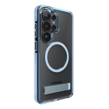 ZAGG | Graphene Santa Cruz Snap Kickstand Case Samsung Galaxy S26 Ultra - Icy Blue | 702321240