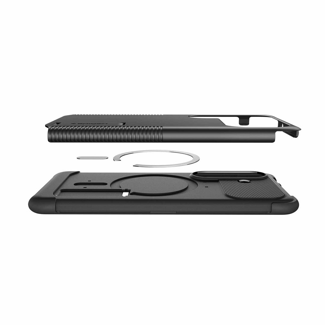 Spigen | Slim Armor Case w/Magnets Galaxy S26 - Black | ACS10743