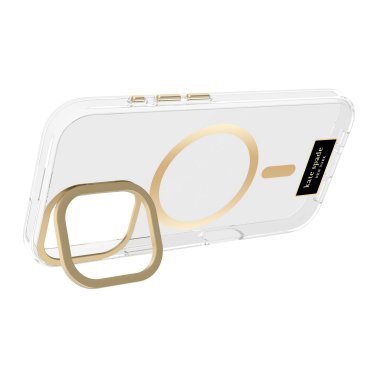 Kate Spade | Protective iPhone 17 MagSafe w/Stand Case - Icon Clear | KS057408