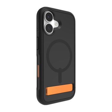 ZAGG | Graphene Sedona Snap Kickstand iPhone 17 Case - Flood Black | 702319128