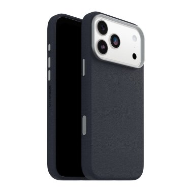 OtterBox | Symmetry Cactus Leather iPhone 17 Pro Max w/MagSafe + Camera Control Case - Blue Sentiment | 77-99068