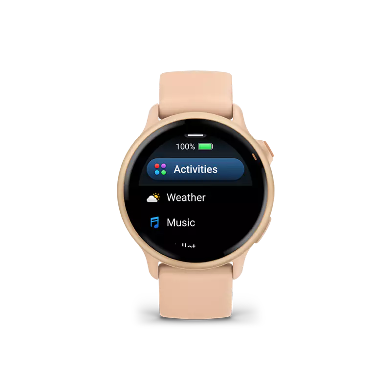 Garmin | vívoactive® 6 GPS Smartwatch and Fitness Tracker - Pink Dawn | CE010-02985-03