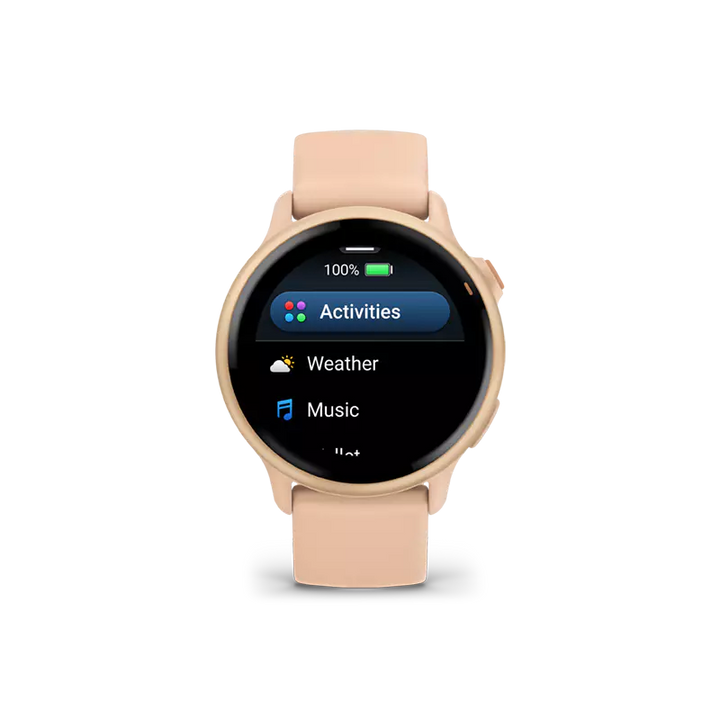 Garmin | vívoactive® 6 GPS Smartwatch and Fitness Tracker - Pink Dawn | CE010-02985-03