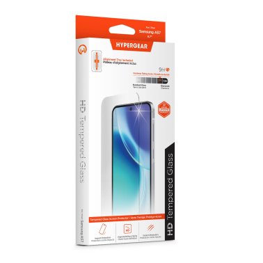 HyperGear | Tempered Glass Screen Protector Samsung Galaxy A57 w/Dust-Free Install Tray | 16611HIT