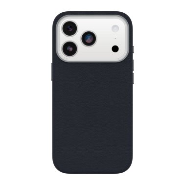 OtterBox | Symmetry Cactus Leather iPhone 17 Pro w/MagSafe + Camera Control Case - Blue Sentiment | 77-99052