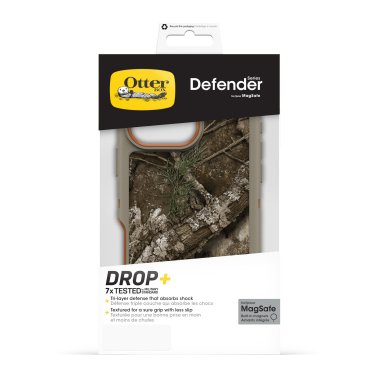 OtterBox | Defender Pro w/ MagSafe Series Case iPhone 16 Pro Max - Black Real Tree Apx | 15-12959