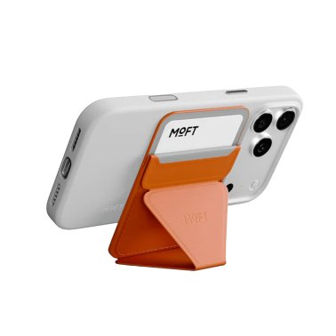 MOFT | Trackable Magnetic MagSafe Wallet Stand - Terra Cotta | MS007MF-1-ME-SROG