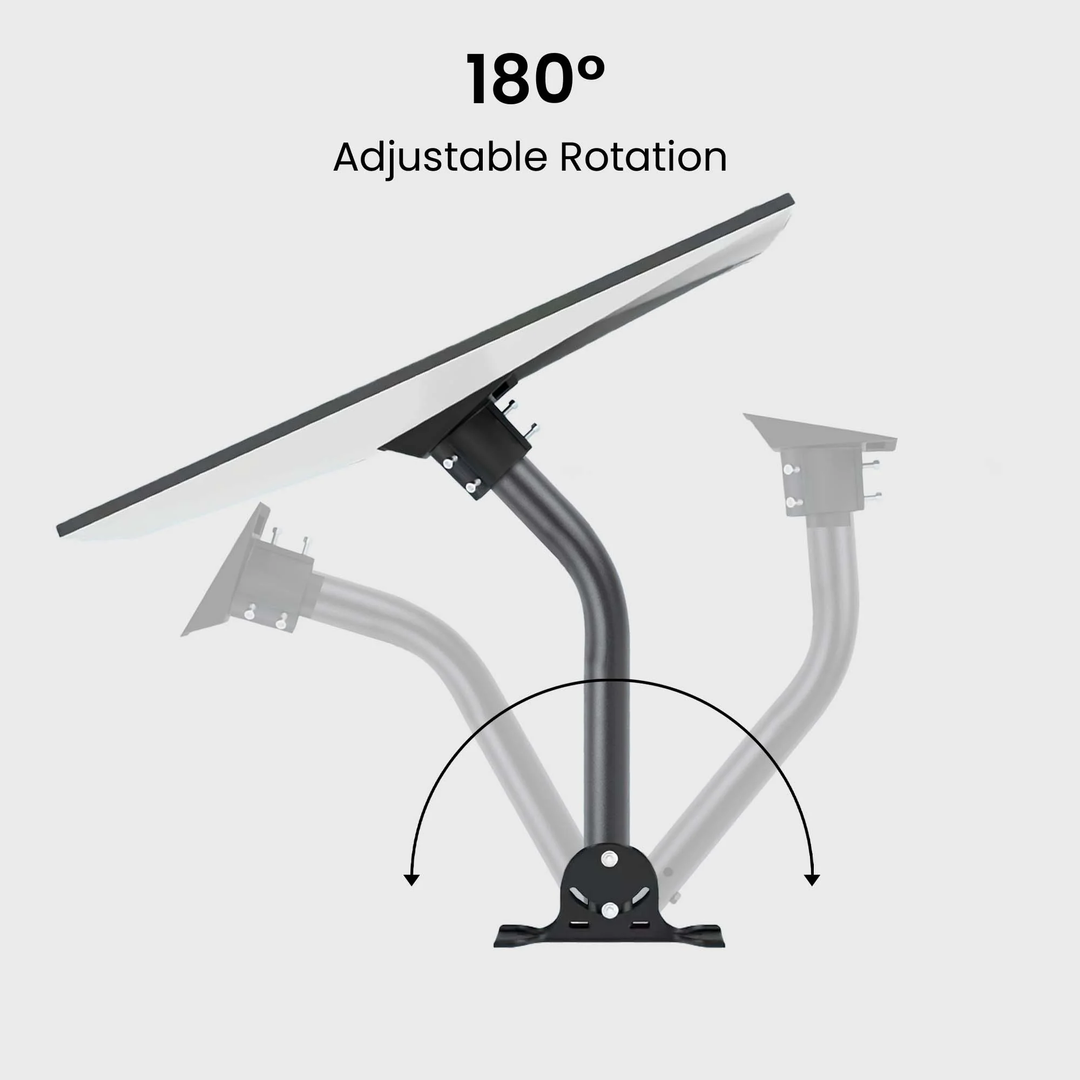 Starlink | Gen 3 Angled/Slanted Roof Mount - Black | M9560-C2
