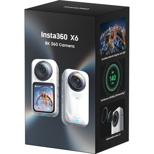 Insta360 | X6 Essentials Bundle - Arctic White | CINSABXA_X604