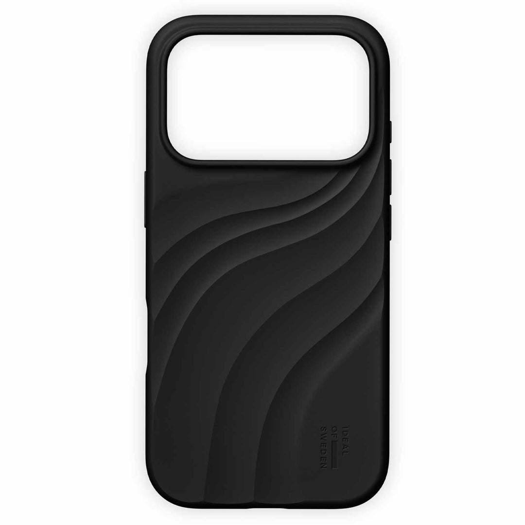 Ideal of Sweden | Soft Swirl MagSafe Case iPhone 18 Pro /17 Pro - Velvet Black | IDSSCMSI2661P643