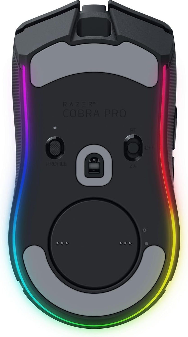 Razer | Cobra Pro Optical Gaming Mouse with Chroma RGB Lighting Wireless - Black | RZ01-04660100-R3U1
