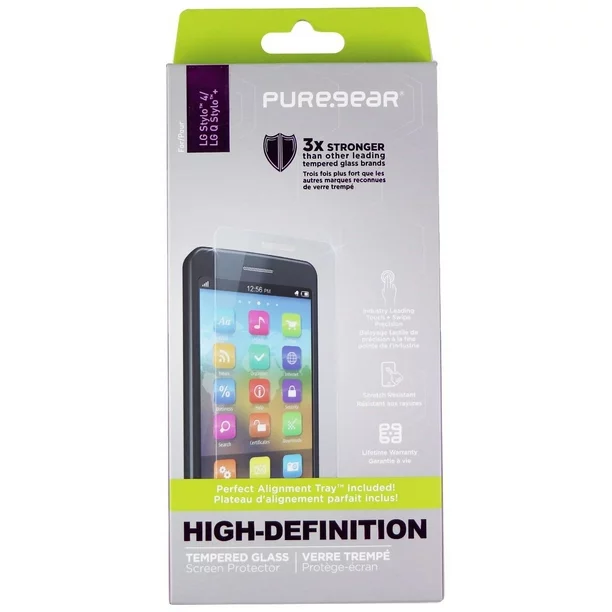 Puregear | Samsung Galaxy A53 5G PureGear Ultra Clear HD Tempered Glass Screen Protector w/ Applicator Tray | 15-09872