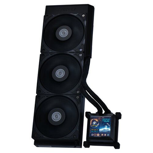 Lian-Li | HydroShift LCD 360S AIO Cooler - Black | HSLCD36SB