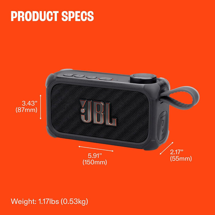 JBL | Bandbox Solo Compact AI-Powered Practice amp & Speaker with Built-in Practice Tools, Big LED Pixel Screen - Black | JBLBANDBOXSOLOAM