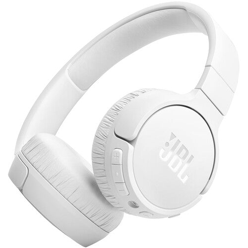 JBL | Tune 670NC On-Ear Headphones  Wireless Active Noise-Cancelling - White | JBLT670NCWHTAM