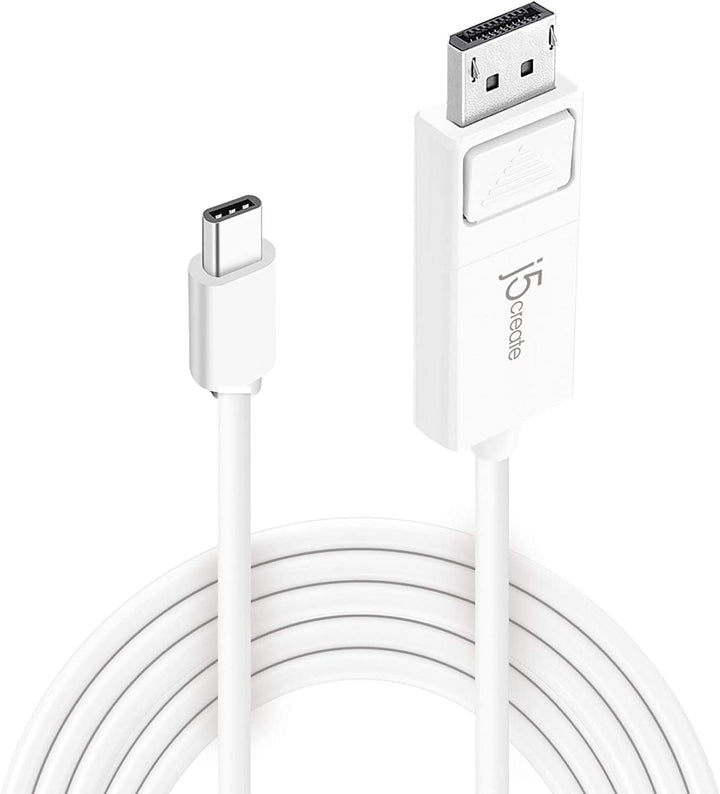 j5create | USB-C  to DisplayPort Cable 4K 4FT | JCA141