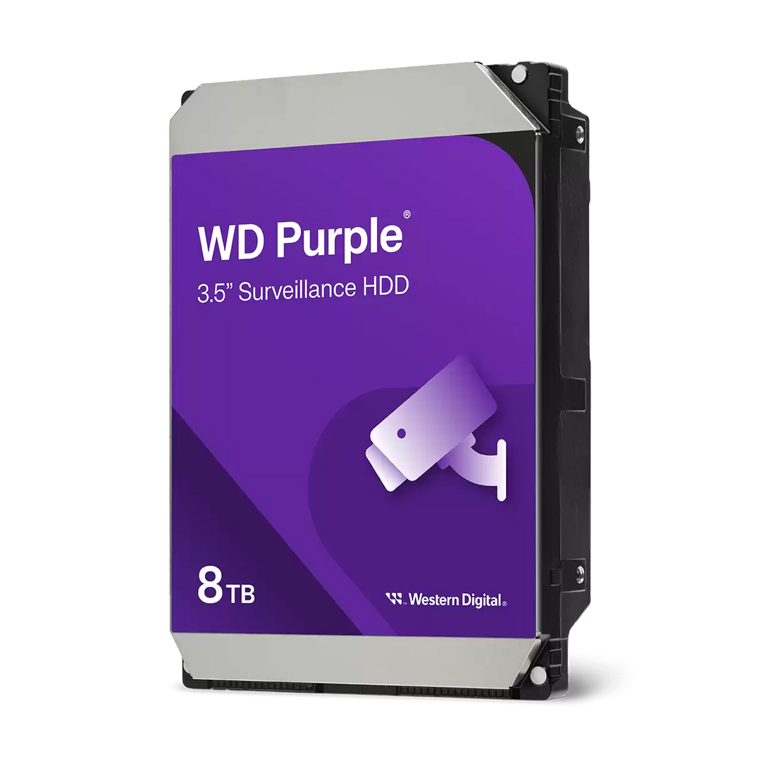 Western Digital | 8TB WD Purple Surveillance Internal Hard Drive HDD - SATA 6 Gb/s, 256 MB Cache, 3.5" | WD85PURZ