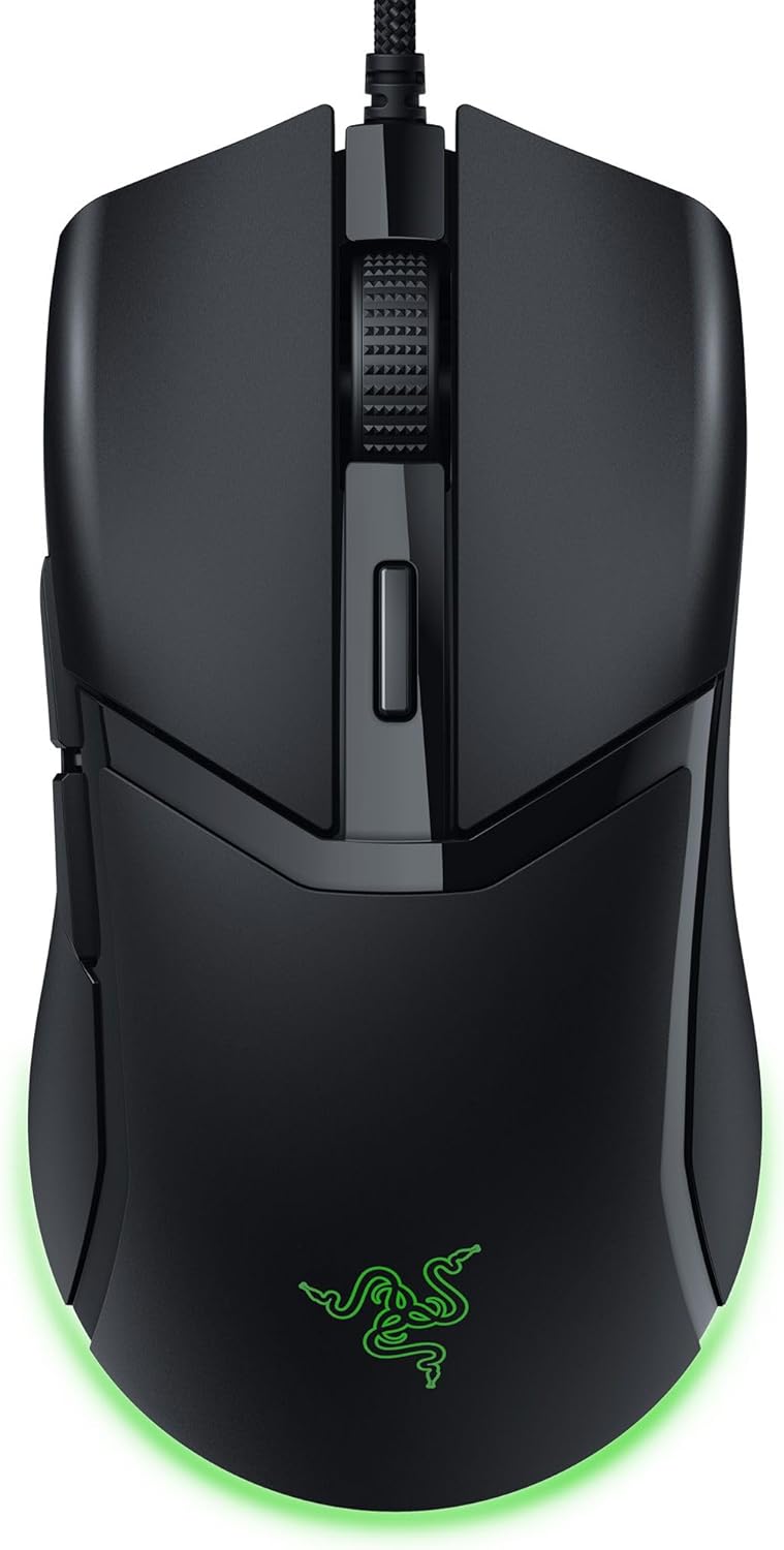 Razer | Cobra Lightweight Optical Gaming Mouse with Chroma RGB Lighting Wired - Black | RZ01-04650100-R3U1