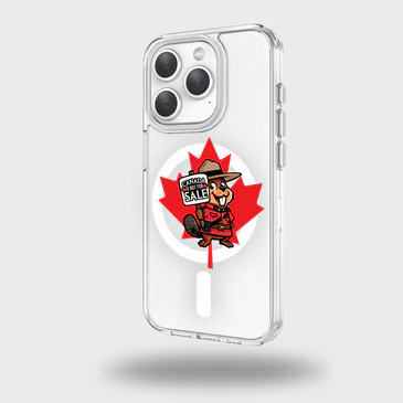 Caseco | Mountie Case Canada Is Not For Sale iPhone 16 Pro Max - Clear | Z24D2-BA