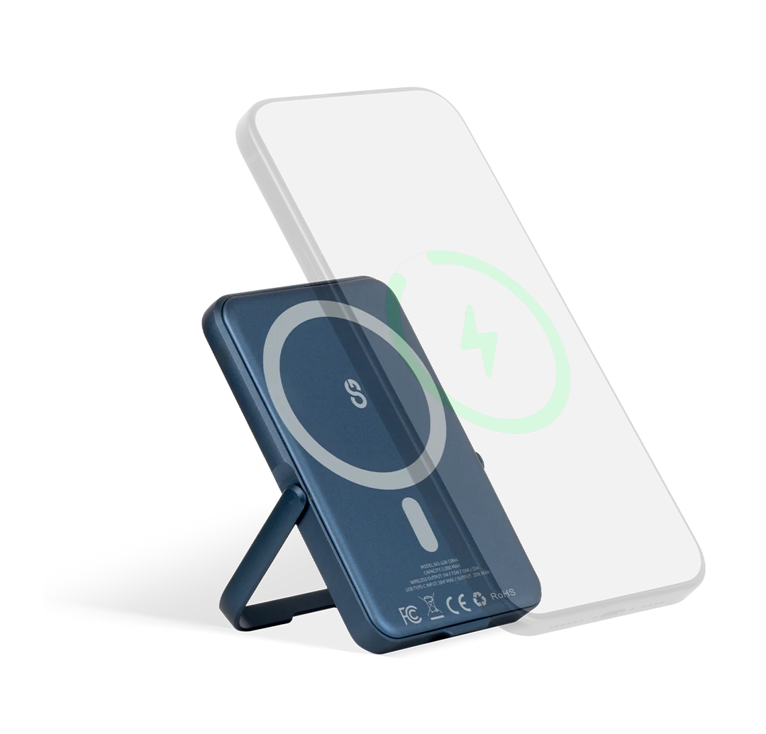 /// LOGiiX | Piston Power 5000 mAh Stance Mag Qi1  - Midnight Blue | LGX-13846 TRANSITION TO BEPBQi25KBK