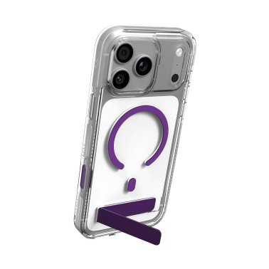 ZAGG | Graphene Santa Cruz Snap iPhone 18 Pro/17 Pro Kickstand Case - Fresh Purple | 702322311