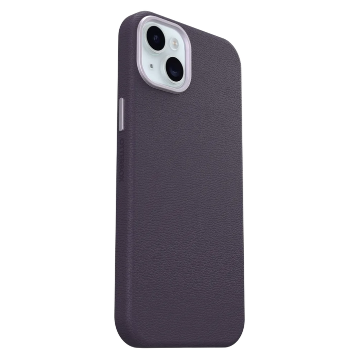 Otterbox | Symmetry Protective Cactus Leather Case for iPhone 15 Plus - Plum Luxe | 15-12623